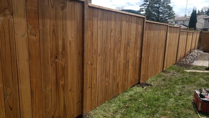 Whitby Landscaping Fencing 4x4, 6x6