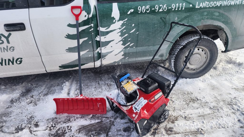 2025 - Whitby Landscaping Snow Equipment