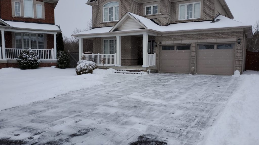 2025 - Whitby Landscaping Snow Remvoval Example