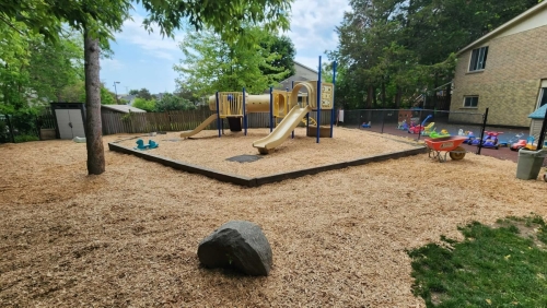 2025-Whitby-Landscaping-Gardening-27-Commercial-Mulch-Installation-playground