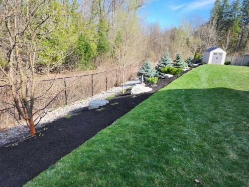 2025-Whitby-Landscaping-Gardening-41-Large-slopped-Garden-cleanup-Mulch