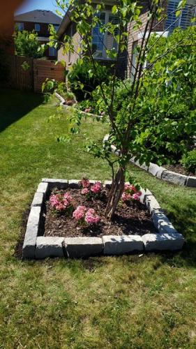 81 - Square stone garden edging