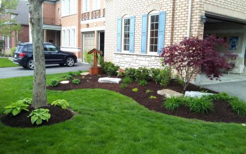 Front Garden Bed Planting  Flowers