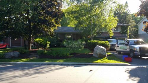 Front Yard Design Flower Bed After 2