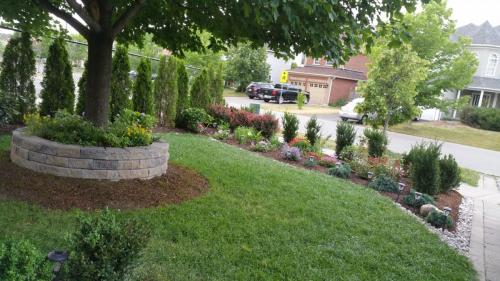 Front Yard Flower Planting Design 2
