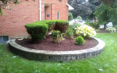 Front Yard Raised Flower Bed Design 2