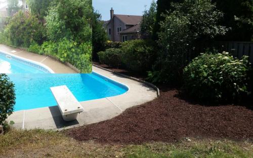 Garden Bed Clean-Up Mulch Gardener 3