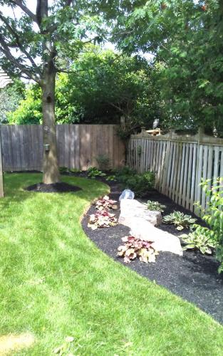 Small Garden Bed Installation  Planting