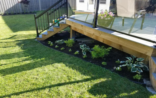 deck garden planting 