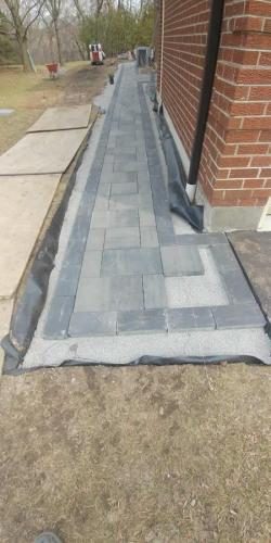 2021-g1-Side-of-house-interlock-path-project-Whitby-Bestway-Trevista-50-Grey-mix