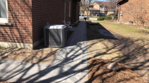 2021-g2-Side-of-house-interlock-path-project-Whitby-Bestway-Trevista-50-Grey-mix