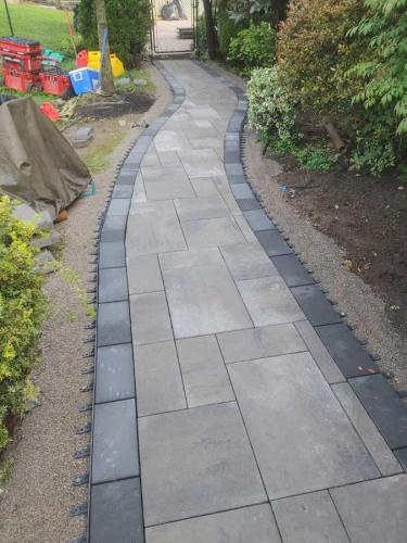 2021-q2-Replacement-interlock-path-in-sideyard-through-mature-gardens-Pickering-Oaks-Rialto-Marble-Grey
