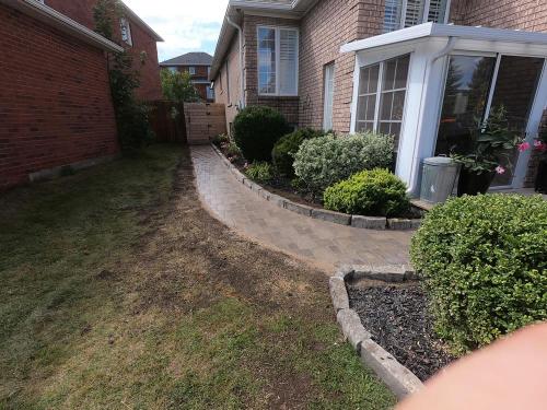 48 - Simple Sideyard Unilock Install