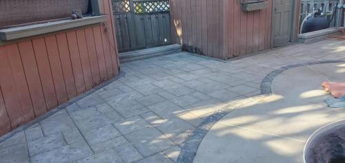 52 - Backyard Pool Oasis with Unilock Beacon Hill Whitby