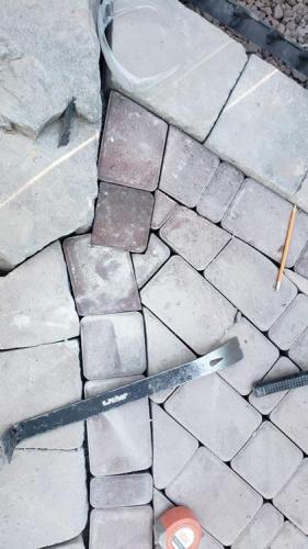 69 - Examples of Cuts Before Polymeric Sand