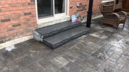 81 - Backyard Patio Unilock Beacon Hill Brooklin