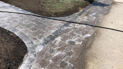 87 - Front Entrance Unilock Brussels Whitby