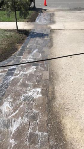 88 - Front Entrance Unilock Brussels Whitby