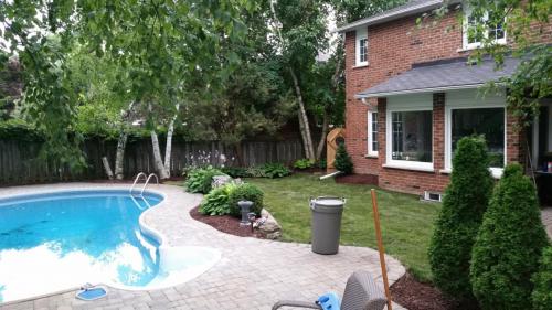 Backyard Pool Landscaping After 3