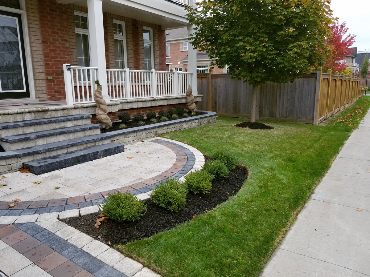 Front Yard Landscaping Stone Steps