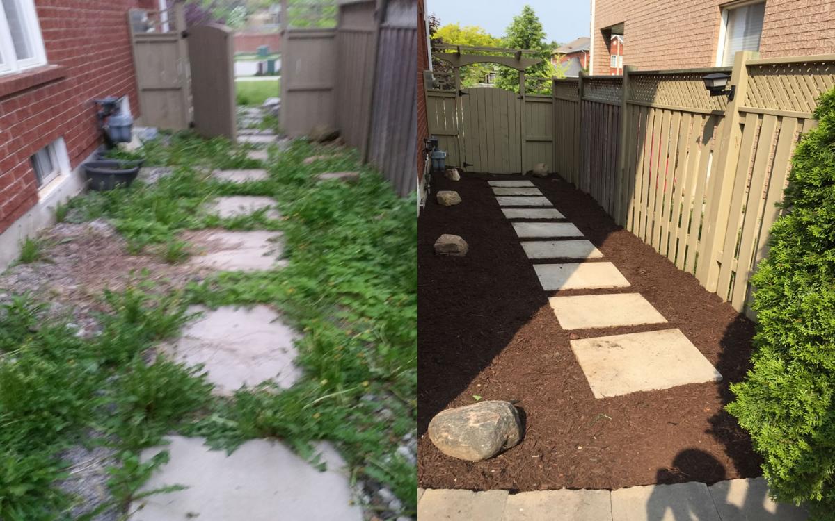 Garden Path Patio Stone Mulch
