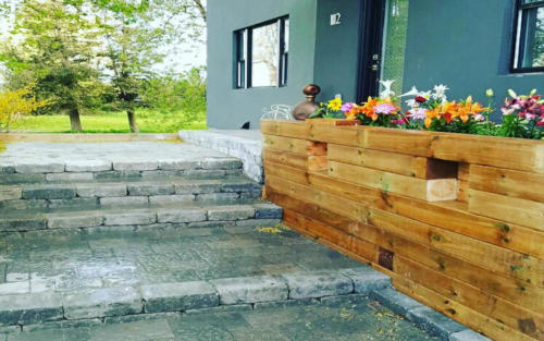 front steps paver 