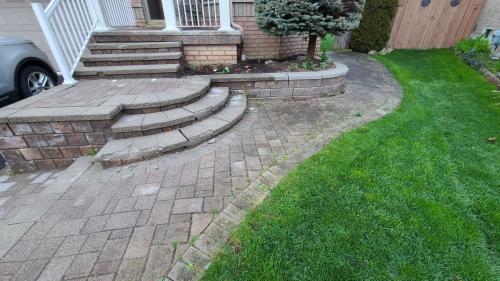2025-Whitby-Landscaping-Step-Repair-Before