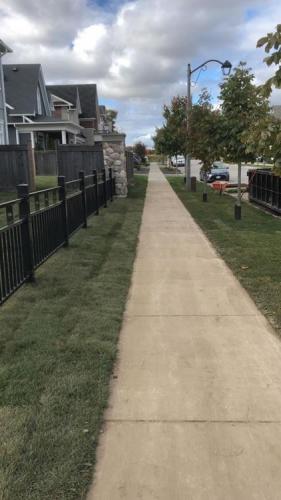 106 - Full property sod Brooklin