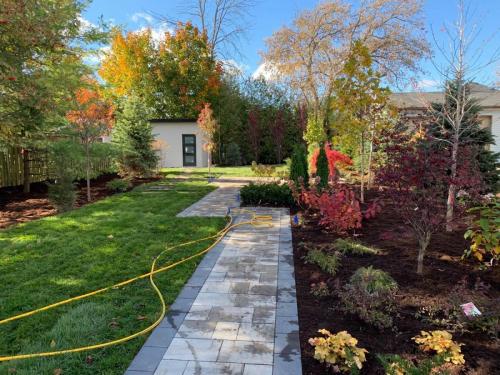2021-f2-Fall-sod-Project-around-gardens-and-hardscaped-path-on-front-lawn-in-Whitby