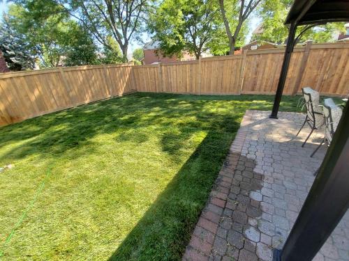 20 - Backyard sod removal and install