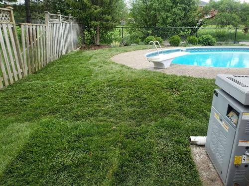 44 - Grading stone removal and sod