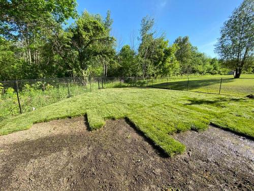 56 - Large back yard sod install