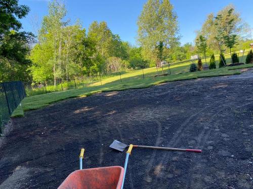 57 - Large back yard sod install