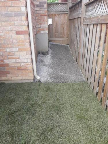 72 - Sideyard limestone